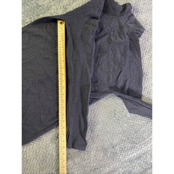 Fabletics Luciana Jacket Womens Small Seamless Jaquard Full Zip Active - Picture 8 of 8